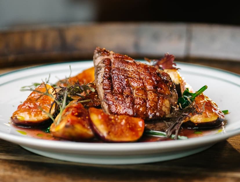 Breast of Duck with Figs and Grand Marnier