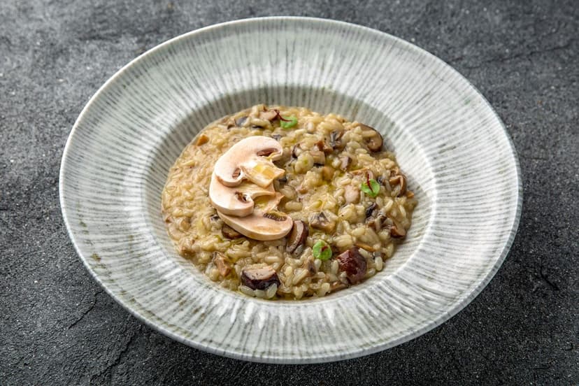 Duck Mushroom Risotto