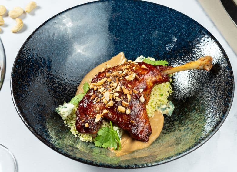 Duck Breast and Fresh Plum Salad