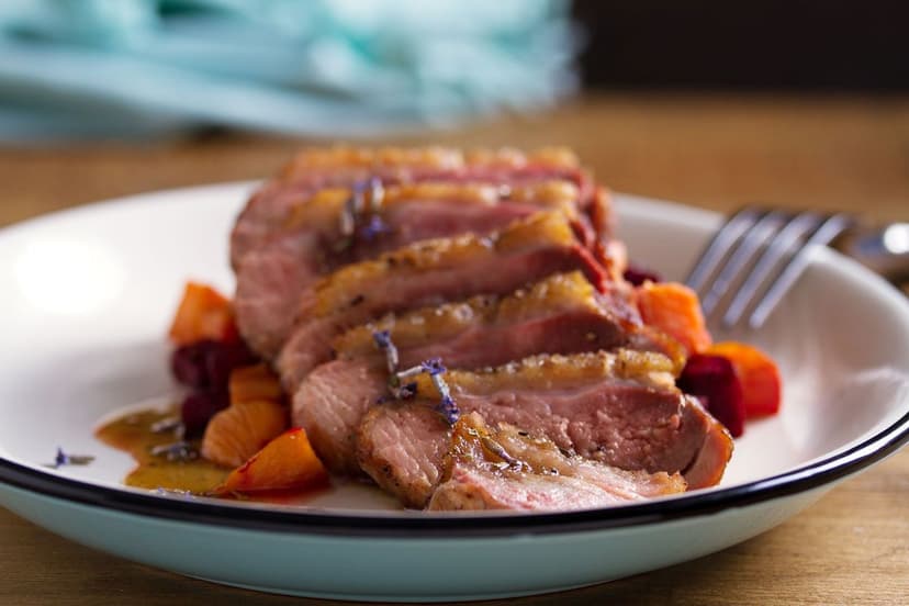 Apricot Brandied Duck